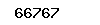 66767